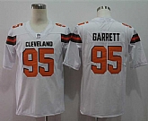 Nike Browns 95 Myles Garrett White Vapor Untouchable Player Limited Jersey,baseball caps,new era cap wholesale,wholesale hats